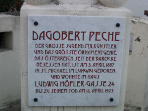 Denkmal Ludwg Höfler-Gasse in Mödling